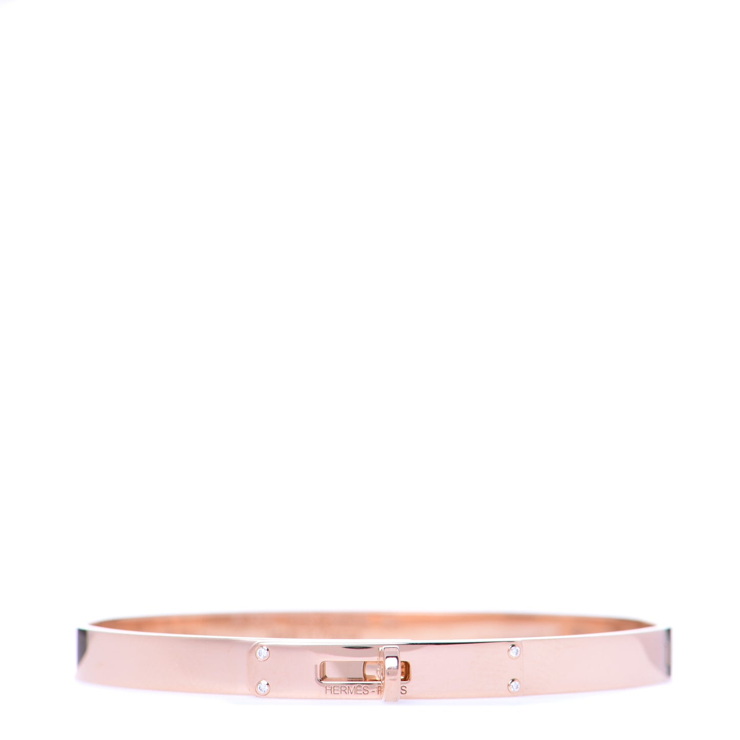 18K Rose Gold Diamond PM Kelly Bracelet SH
