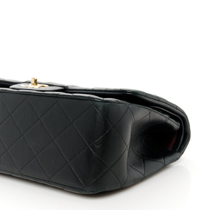 Chanel Lambskin Quilted Jumbo Double Flap Black 11 of 11