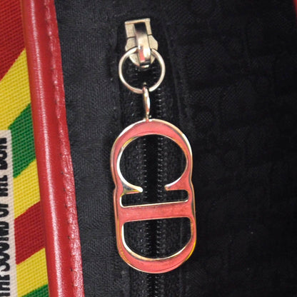 Christian Dior Canvas Bob Marley Saddle Bag Multicolor 9 of 10