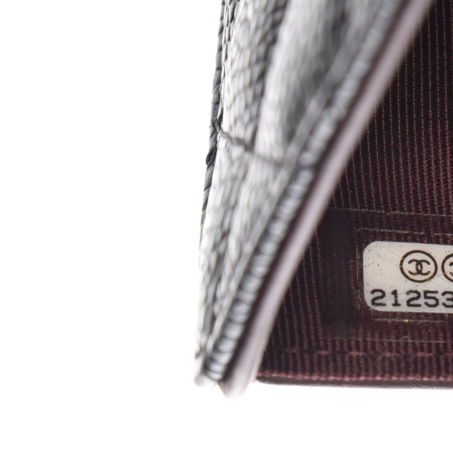 Chanel Caviar Quilted Yen Wallet Black 8 of 9