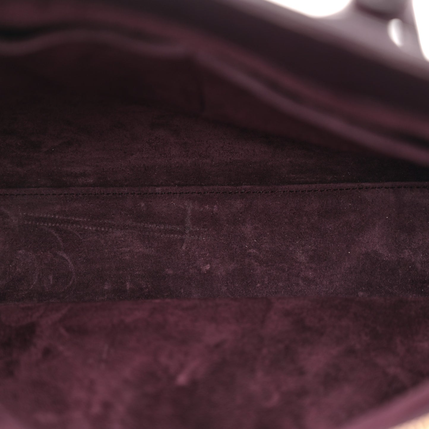 Calfskin Crocodile Embossed Small Sac de Jour Wine