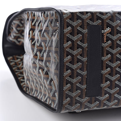 Goyard Goyardine Saint Leger Soft Briefcase Backpack Black 8 of 9