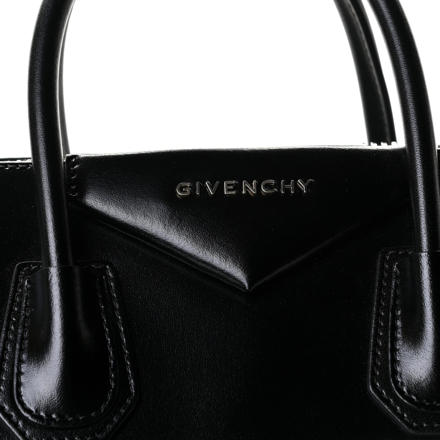 Givenchy Shiny Lord Calfskin Small Antigona Black 7 of 10