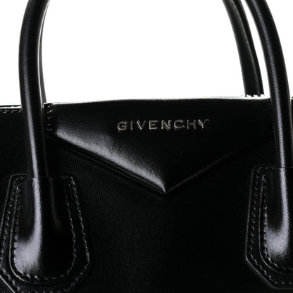 Givenchy Shiny Lord Calfskin Small Antigona Black 7 of 10