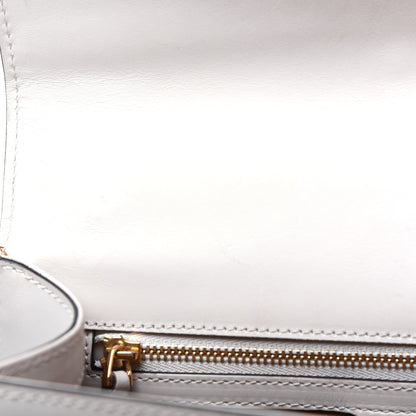 Gucci Calfskin Small Sylvie Shoulder Bag Off White 15 of 38