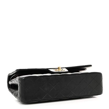 Chanel Lambskin Quilted Medium Double Flap Black 4 of 11