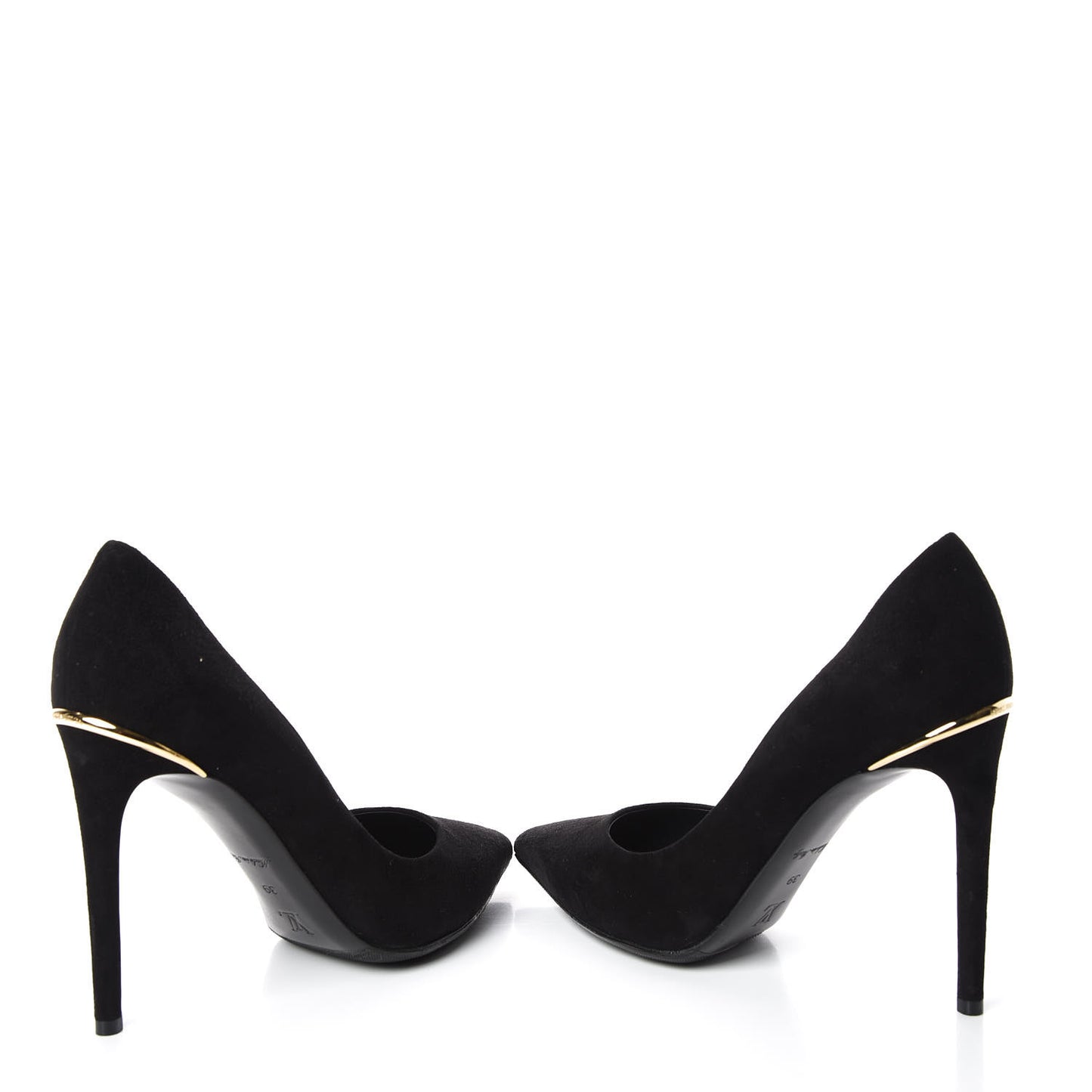 Suede Eyeline Pumps 39 Black