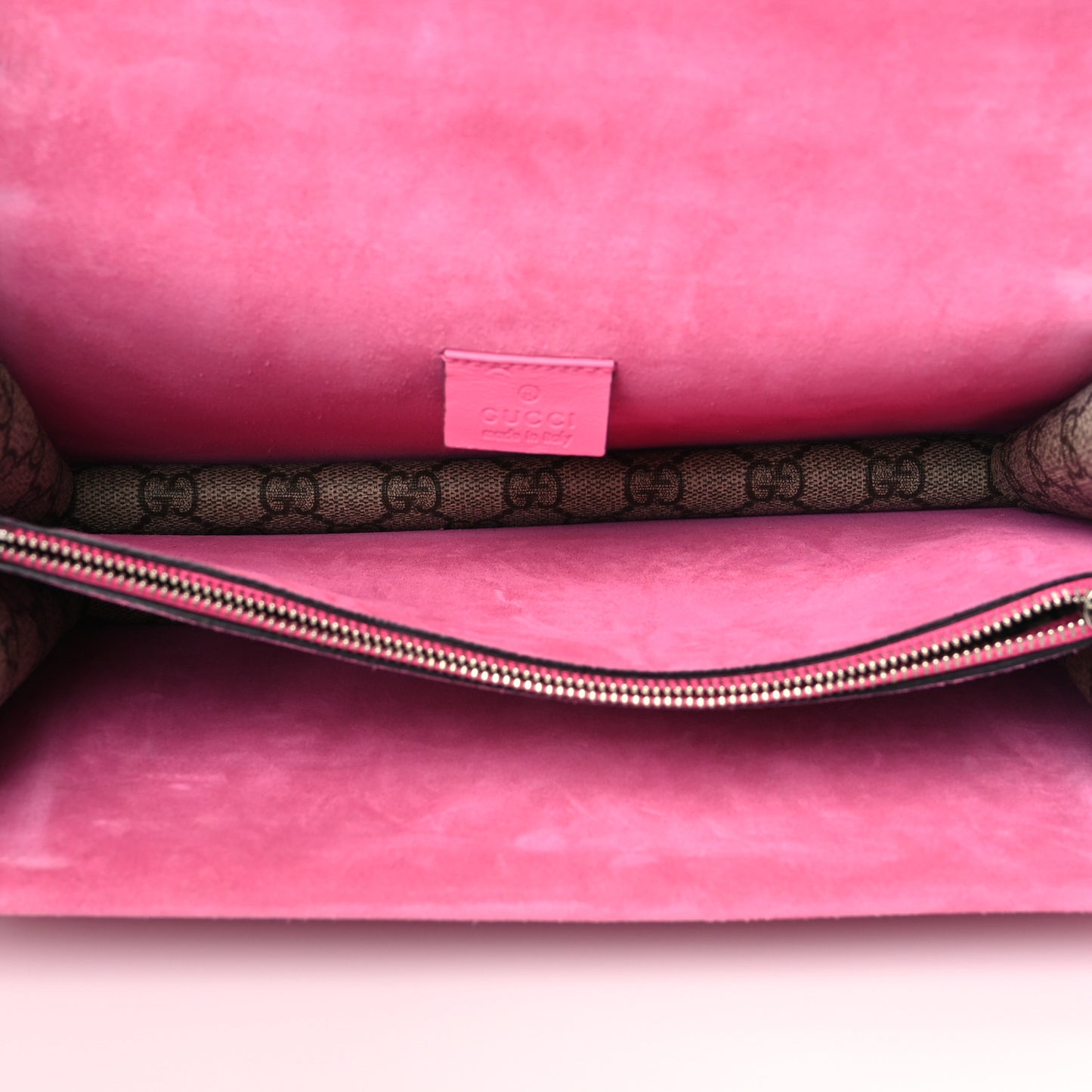 GG Supreme Monogram Small Dionysus Shoulder Bag Pink