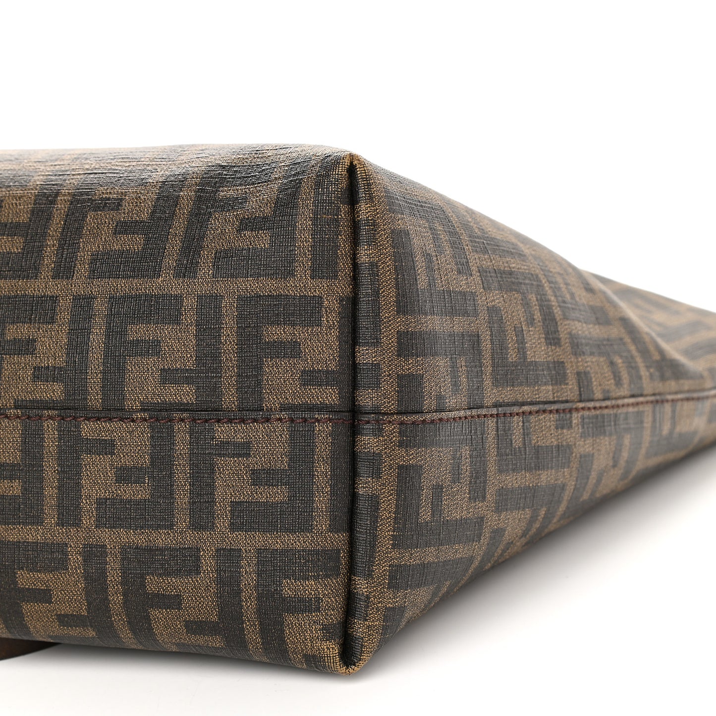 Zucca Spalmati Medium Roll Tote Tobacco Moro