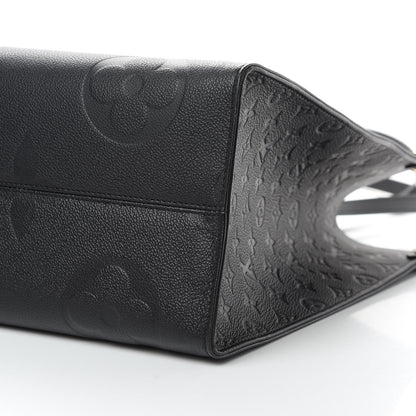 Louis Vuitton Empreinte Monogram Giant Onthego GM Black 12 of 13