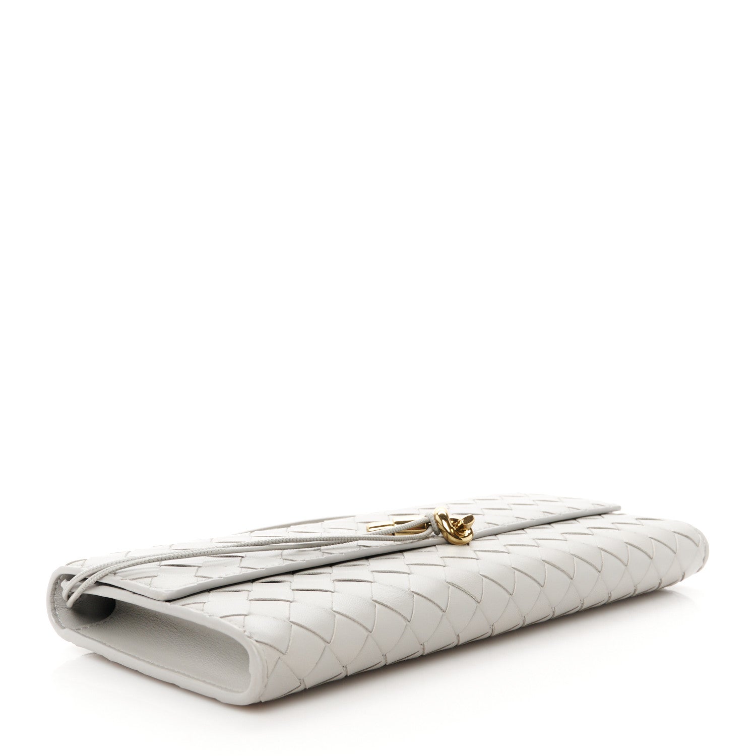 Bottega Veneta Nappa Intrecciato Long Andiamo Top Handle Sterling 4 of 9
