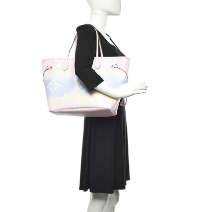 Louis Vuitton Monogram Escale Neverfull MM Pastel 2 of 11