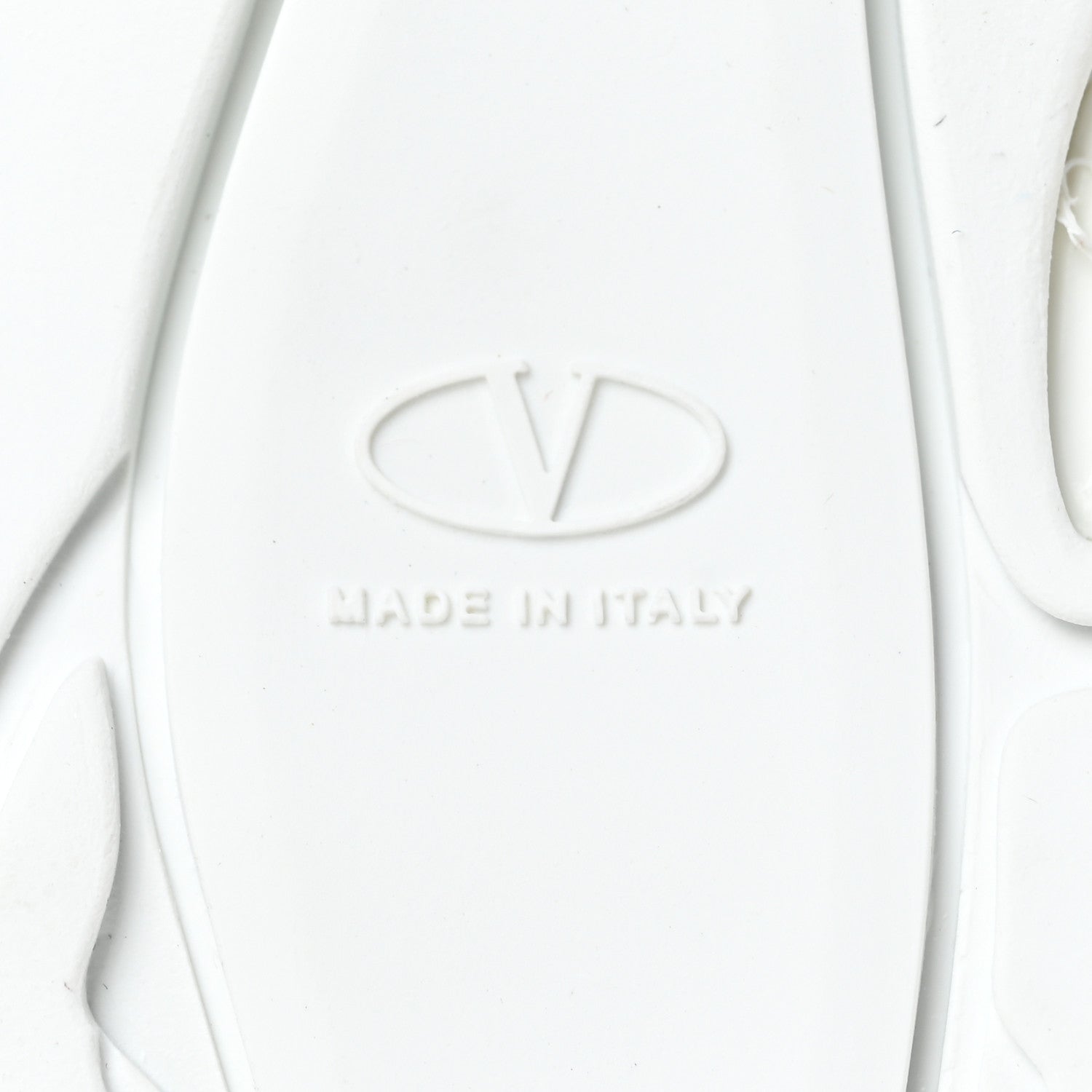 Valentino Garavani Calfskin VLTN Bounce Sneakers 37.5 White 7 of 9