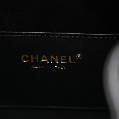 Chanel Caviar Quilted Mini Chanel 25 Handbag Black 6 of 10