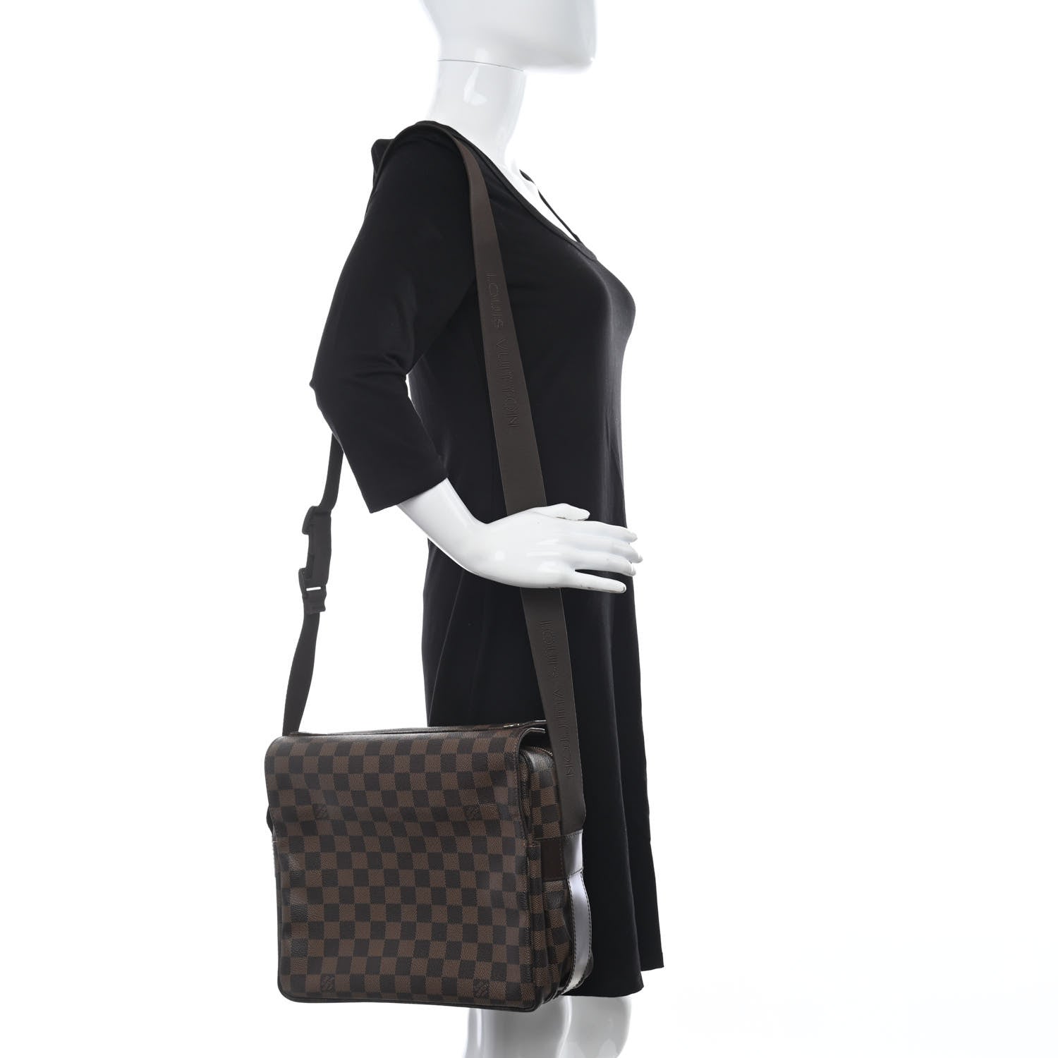 Louis Vuitton Damier Ebene Naviglio 2 of 8