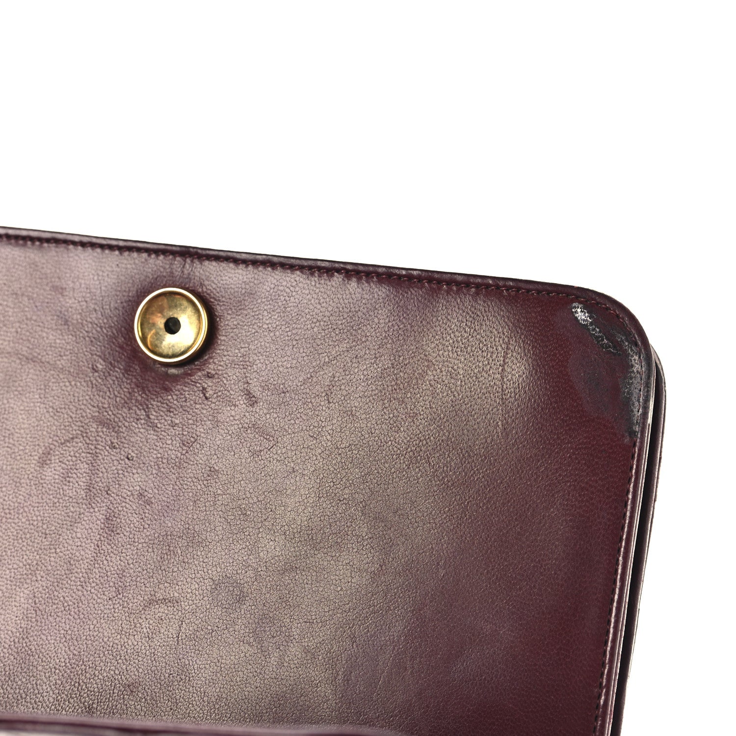 Chanel Lambskin Quilted Small Single Flap Bordeaux 14 of 16