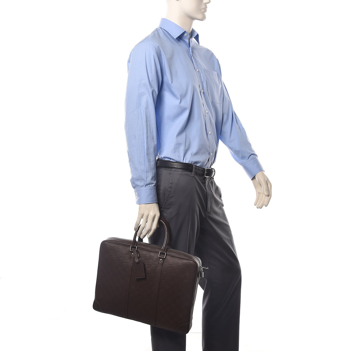 Damier Infini Porte-Documents Voyage Meteor