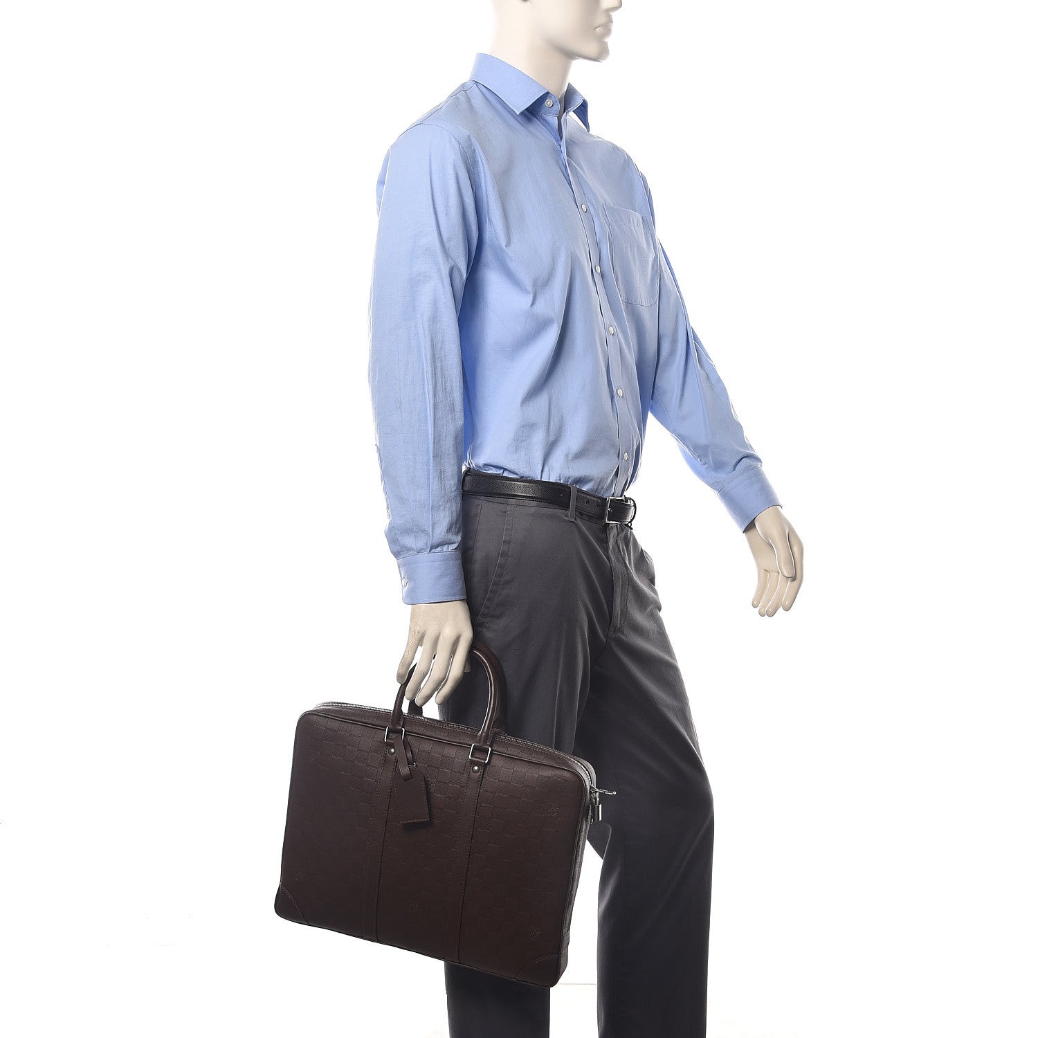 Louis Vuitton Damier Infini Porte-Documents Voyage Meteor 2 of 8