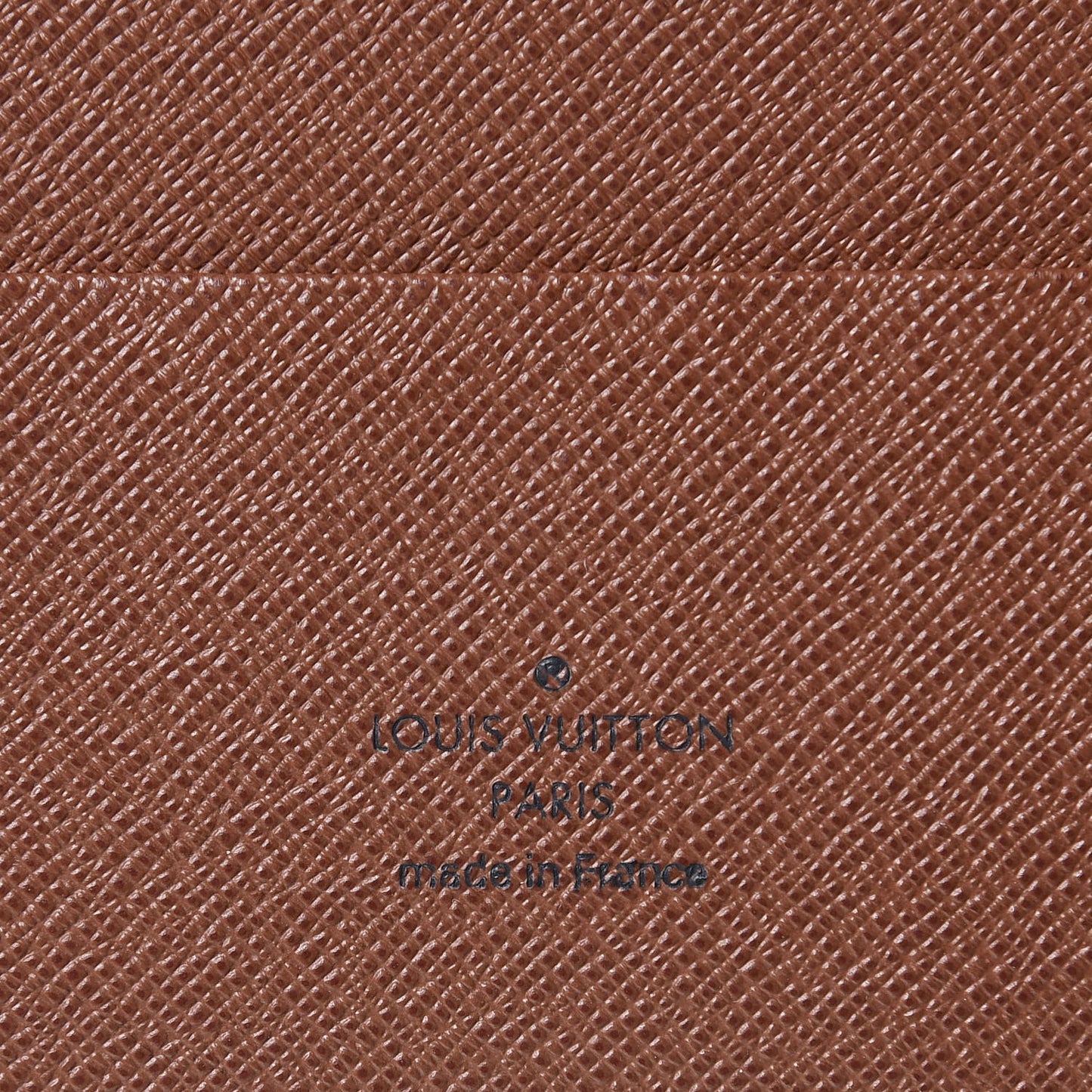 Monogram Large Ring Agenda Cover