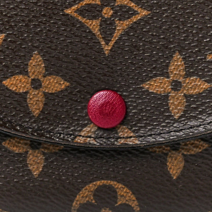 Louis Vuitton Monogram Rosalie Coin Purse Fuchsia 6 of 9