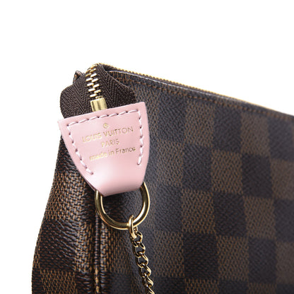 Louis Vuitton Damier Ebene 2020 Christmas Animation Big Wheel Mini Pochette Accessories Rose Ballerine 8 of 9