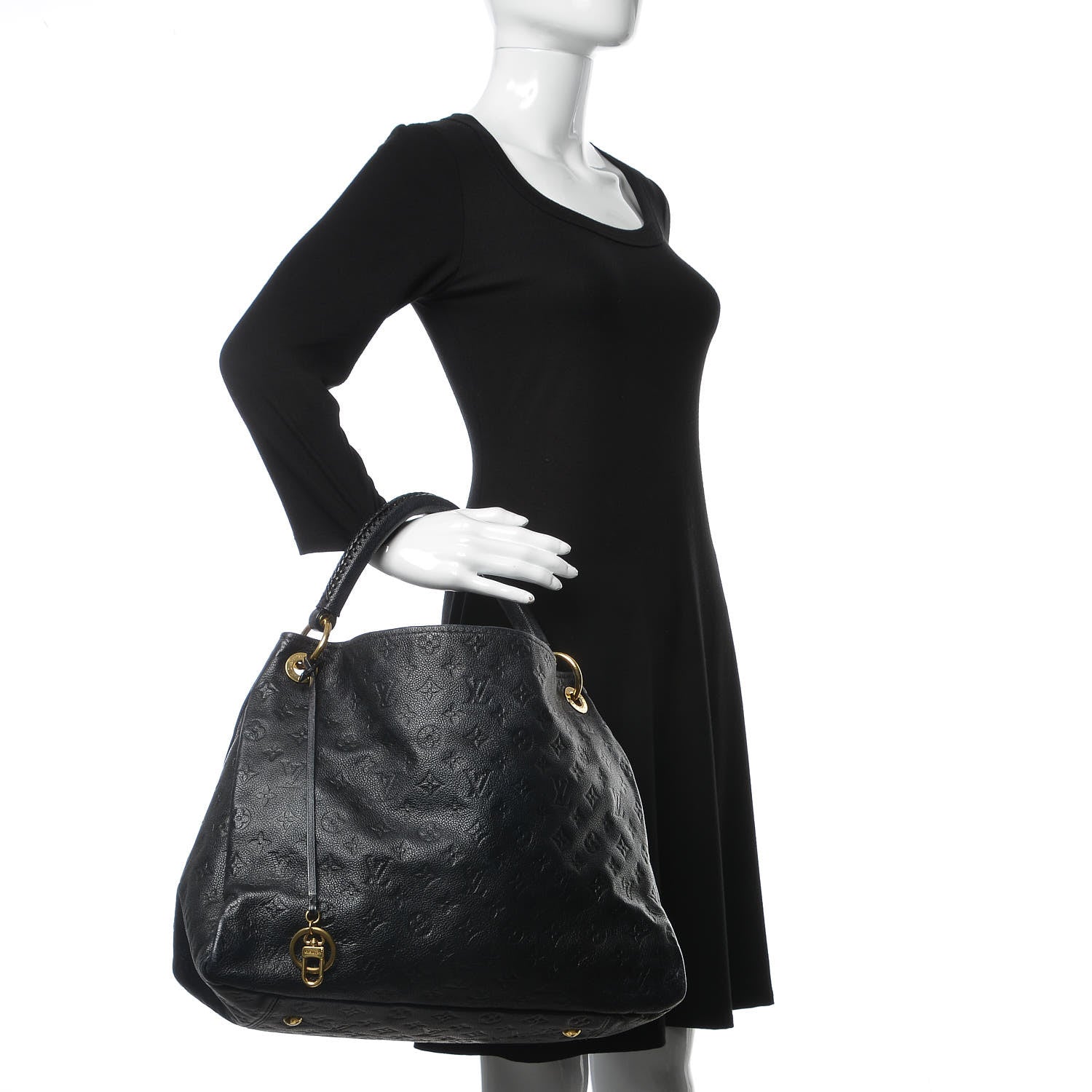 Louis Vuitton Empreinte Artsy MM Black 2 of 14