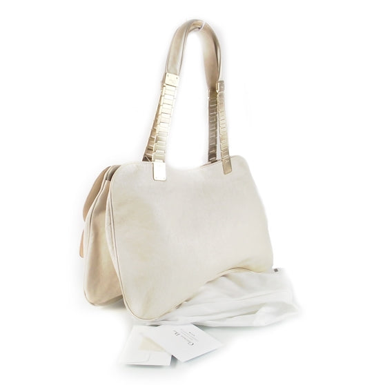 Christian Dior Leather Gaucho Pearl White LTD ED 3 of 10