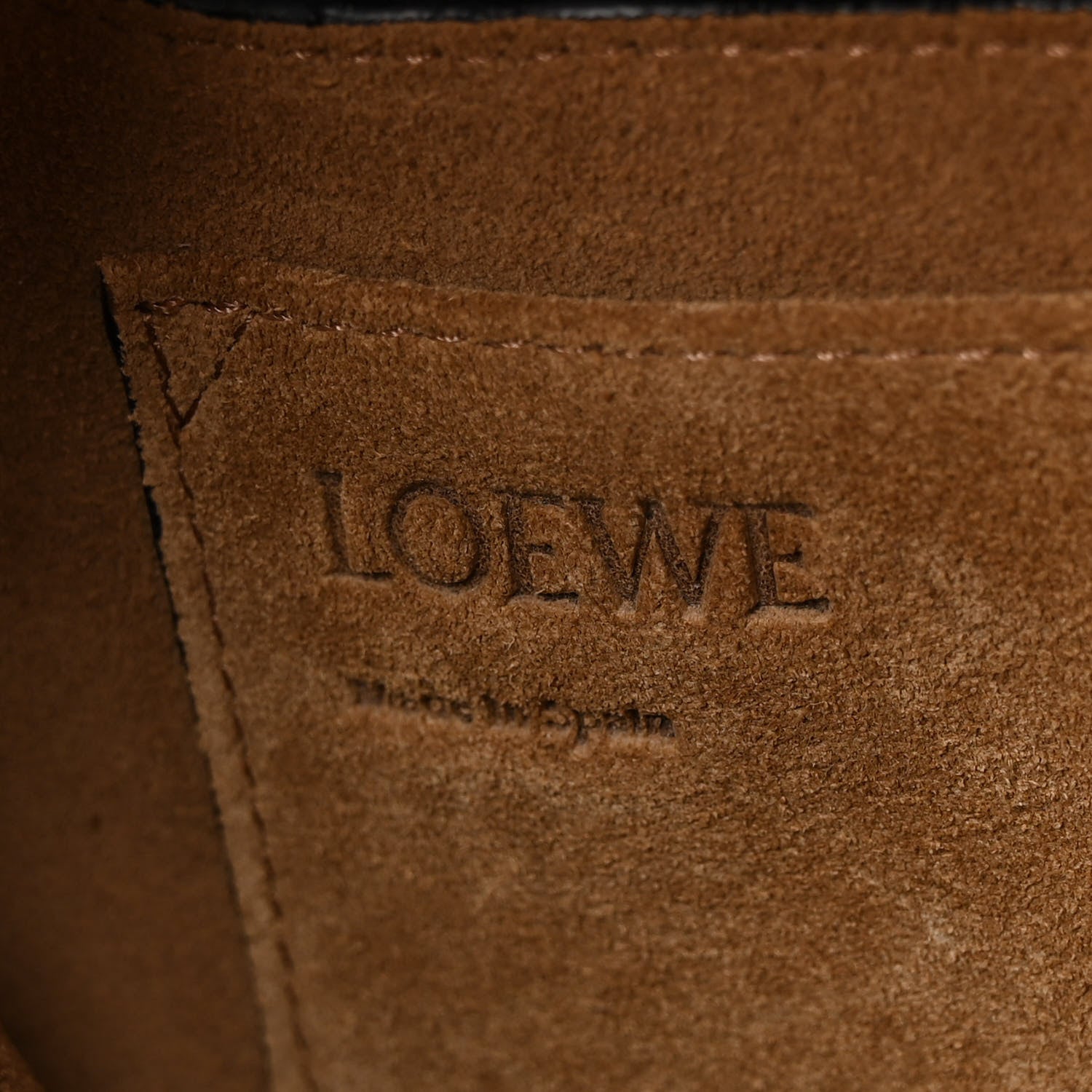 Loewe Grained Calfskin Small Gate Crossbody Bag White Red Taupe 6 of 10