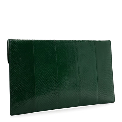 Saint Laurent Ayers Uptown Monogram Pouch Verte Praire 3 of 7