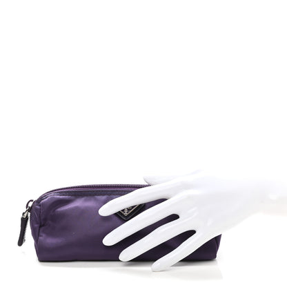 Prada Nylon Vela Cosmetic Pouch Viola 2 of 8