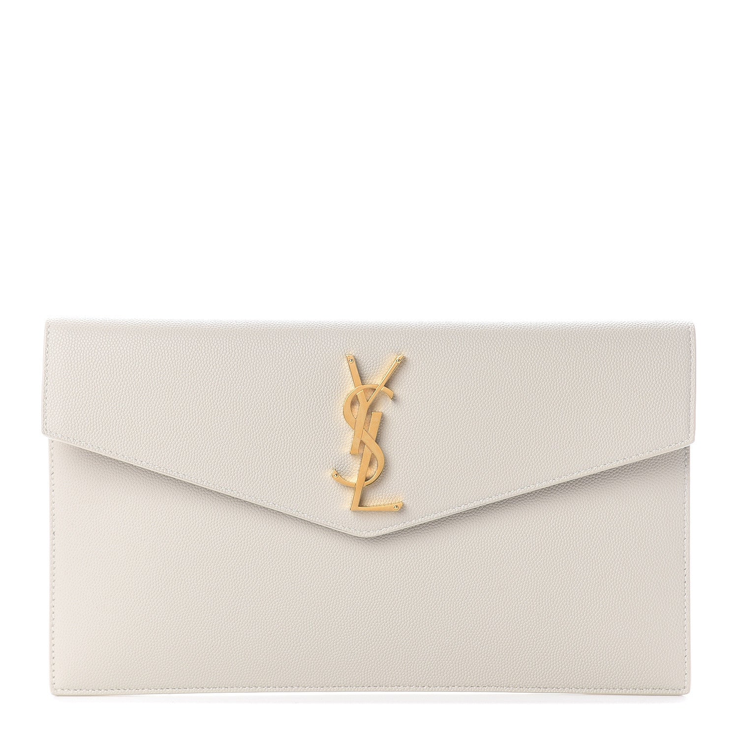 Saint Laurent Grain De Poudre Uptown Pouch Crema Soft 1 of 6