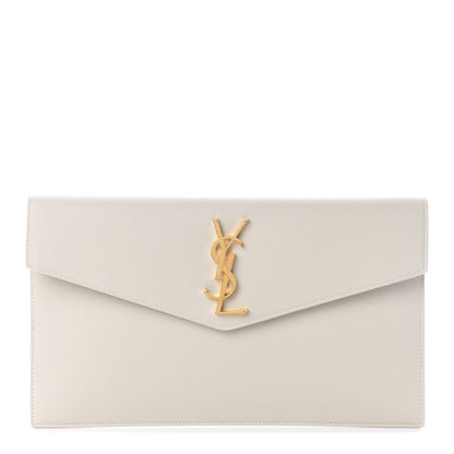 Saint Laurent Grain De Poudre Uptown Pouch Crema Soft 1 of 6