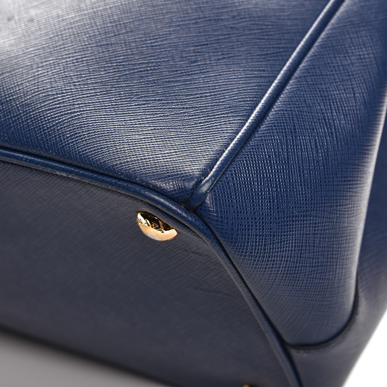 Prada Saffiano Large Galleria Double Zip Tote Bluette 14 of 15