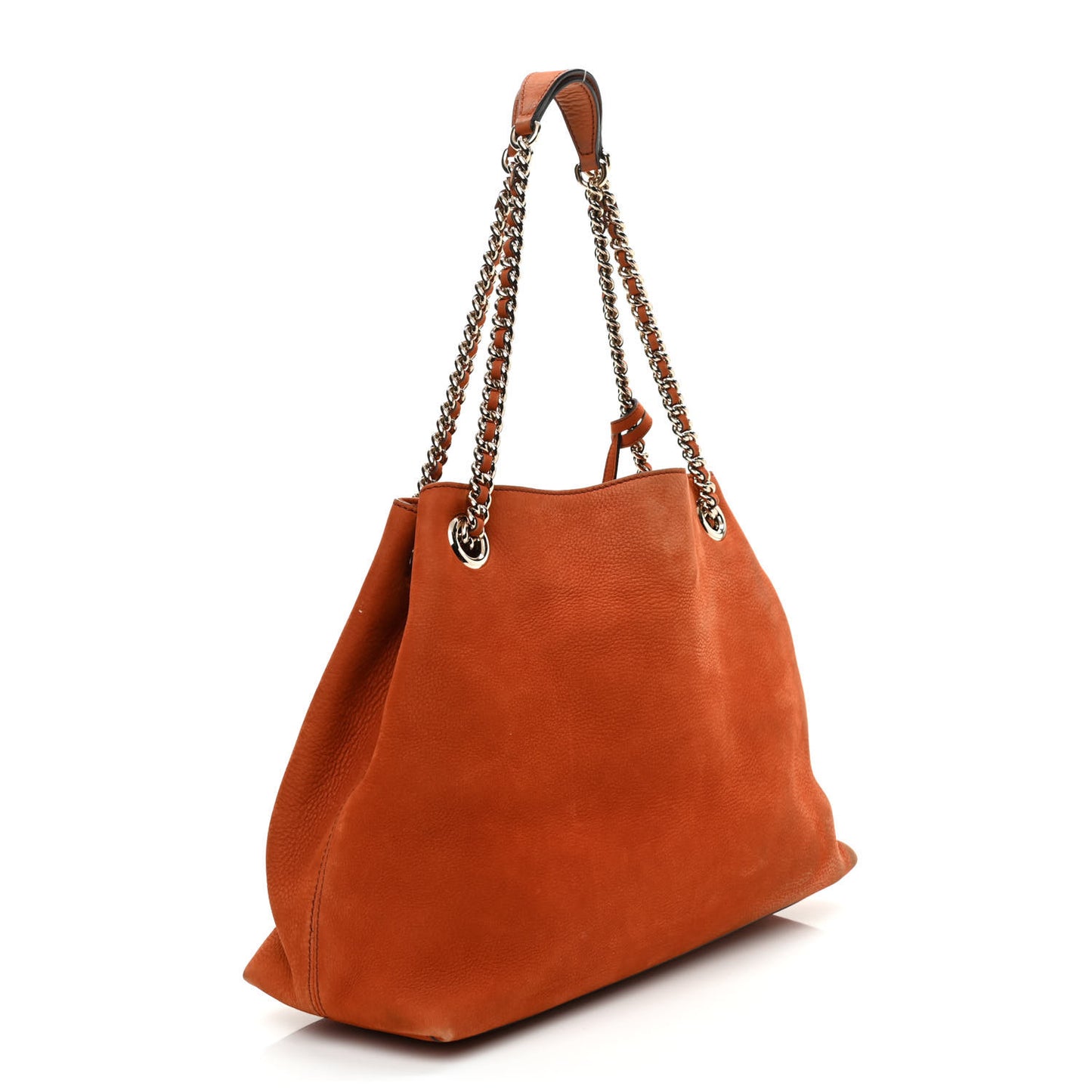 Vitello Range Medium Soho Chain Shoulder Bag Old Whisky