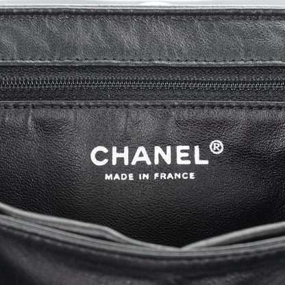 Chanel Caviar Quilted Accordion Mademoiselle Flap Black 5 of 6
