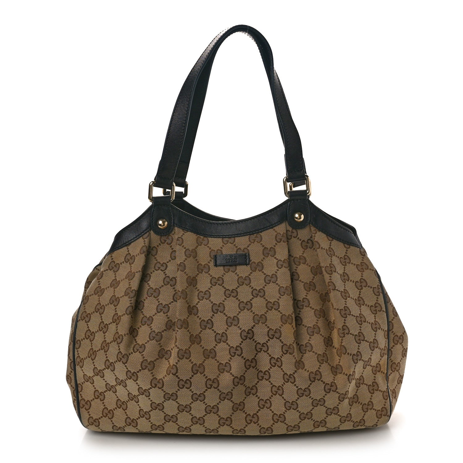 Gucci Monogram Shoulder Bag Dark Brown 1 of 12