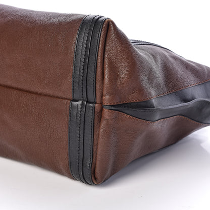 Chloe Calfskin Small Alison East West Tote Coffee Shot 9 of 9