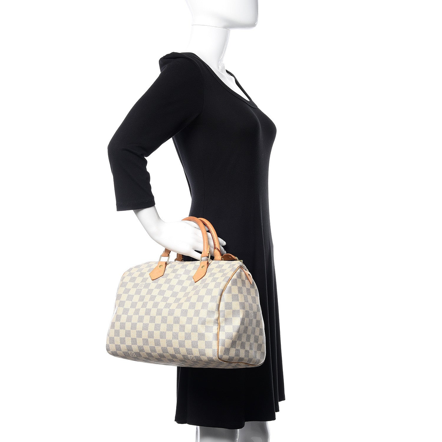Louis Vuitton Damier Azur Speedy 30 2 of 12