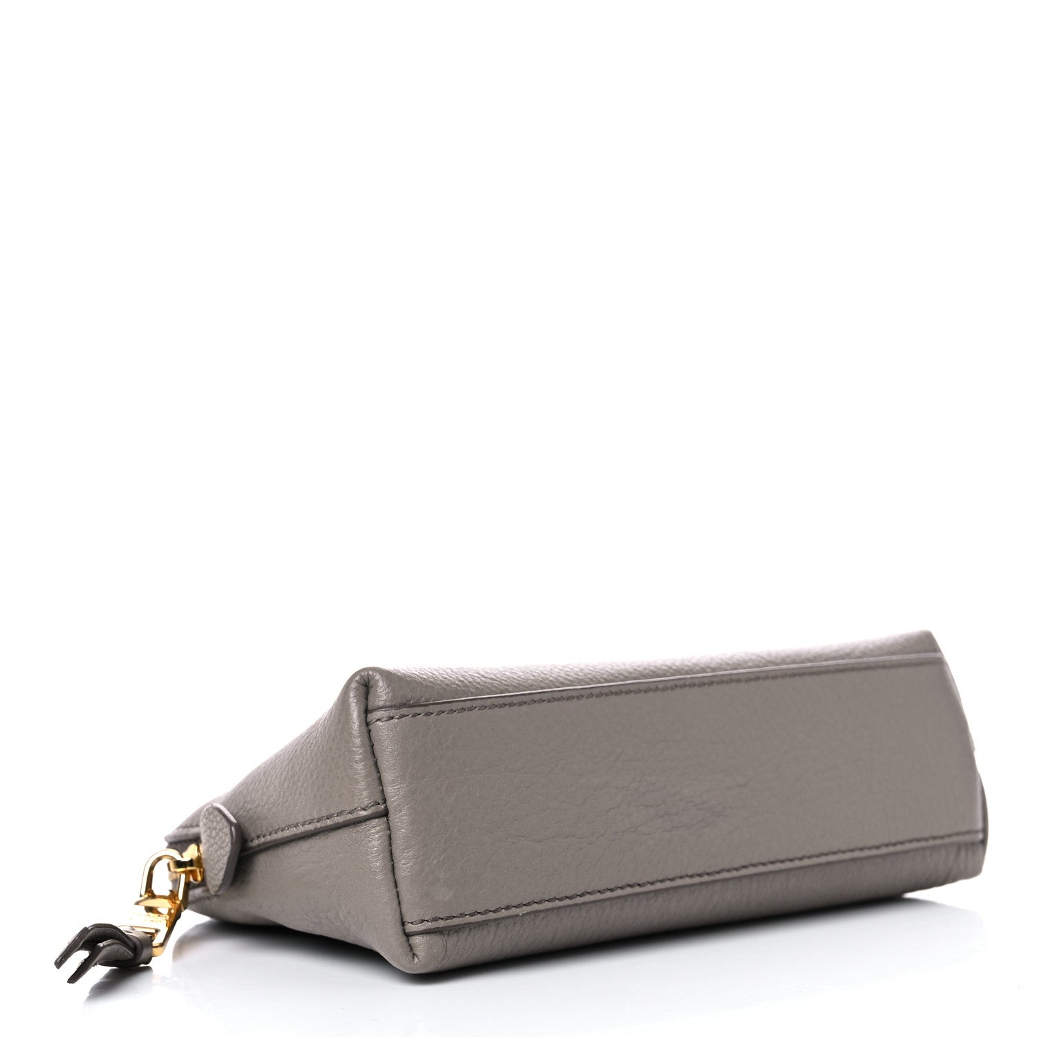 Prada Vitello Daino Cosmetic Pouch Argilla 4 of 8