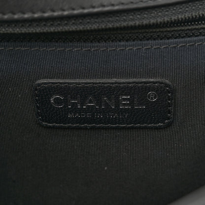 Chanel Calfskin Quilted Large Boy Flap Black 6 of 13