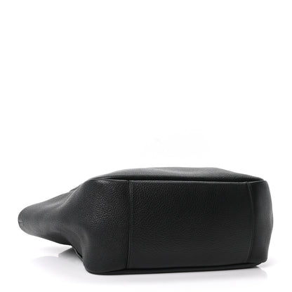 Saint Laurent Grained Deerskin Bea Tote Black 4 of 10