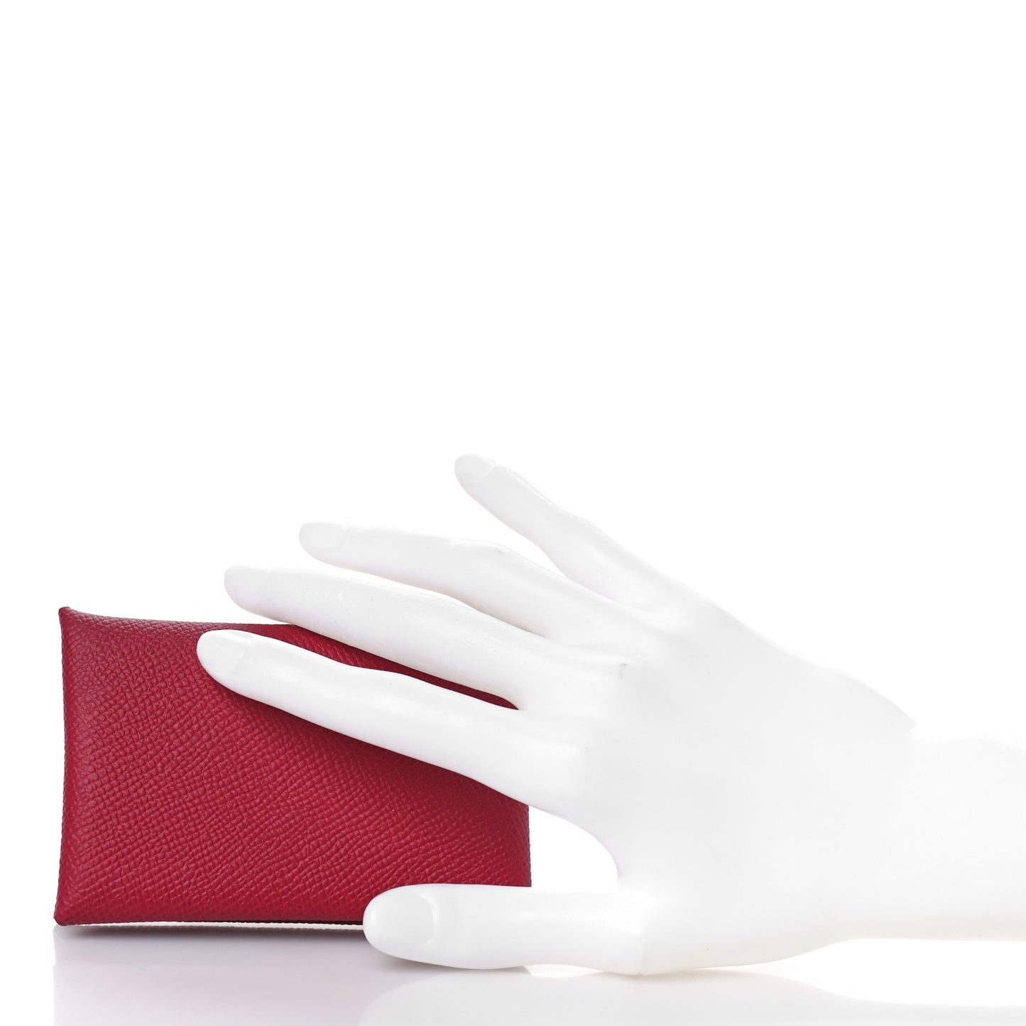Epsom Calvi Card Case Rubis