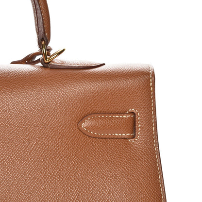 Hermes Epsom Kelly Sellier 35 Gold 8 of 33