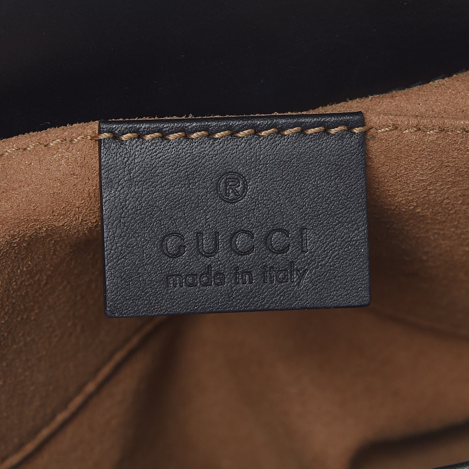 Gucci Calfskin Small Padlock Shoulder Bag Black 7 of 10