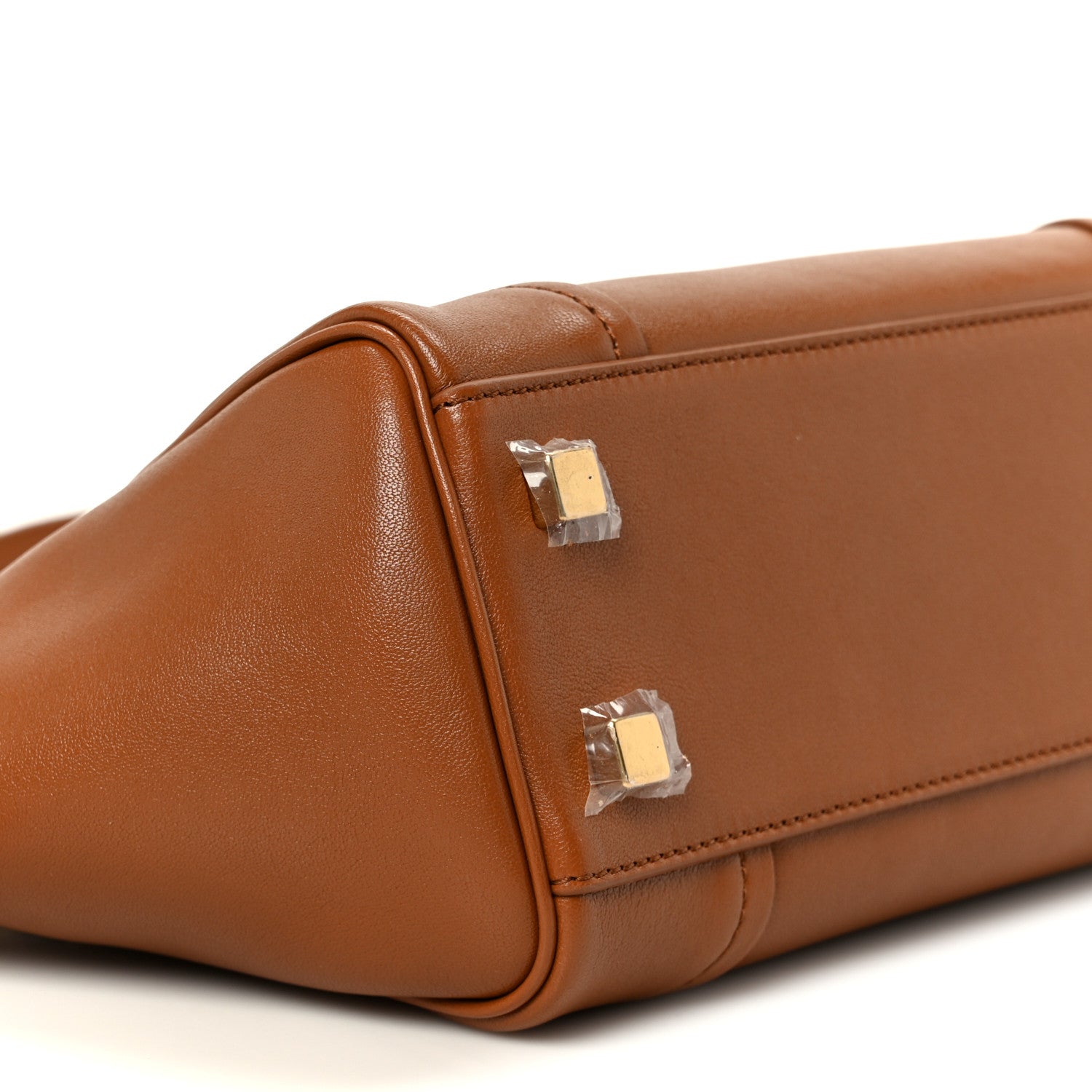 Celine Supple Shiny Lambskin Little New Luggage Soft Tan 9 of 10