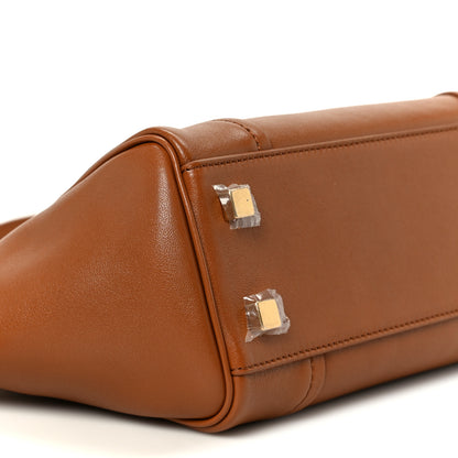 Celine Supple Shiny Lambskin Little New Luggage Soft Tan 9 of 10