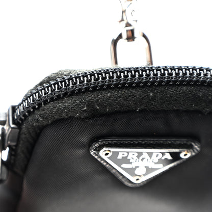 Prada Re-Nylon Saffiano Mini Re-Edition 2005 Camera Bag Black 8 of 11