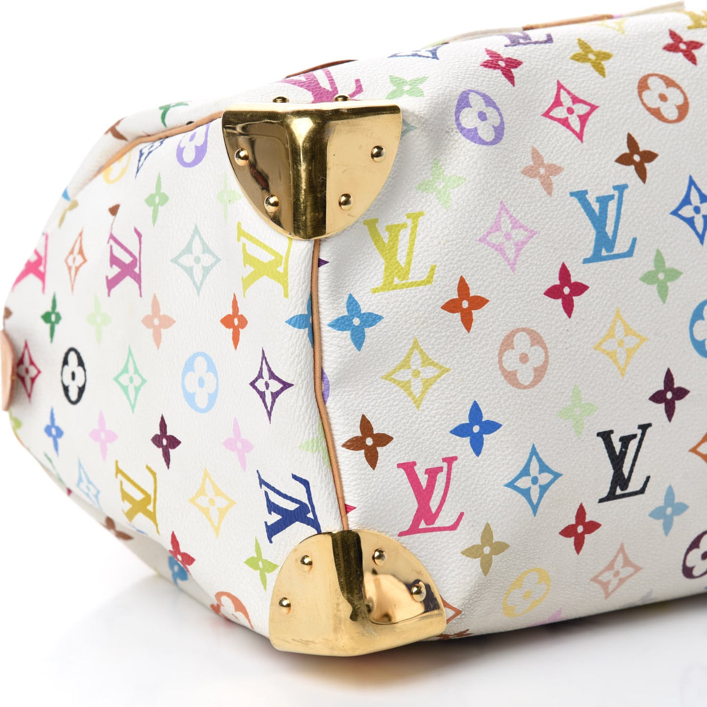 Monogram Multicolor Speedy 30 White