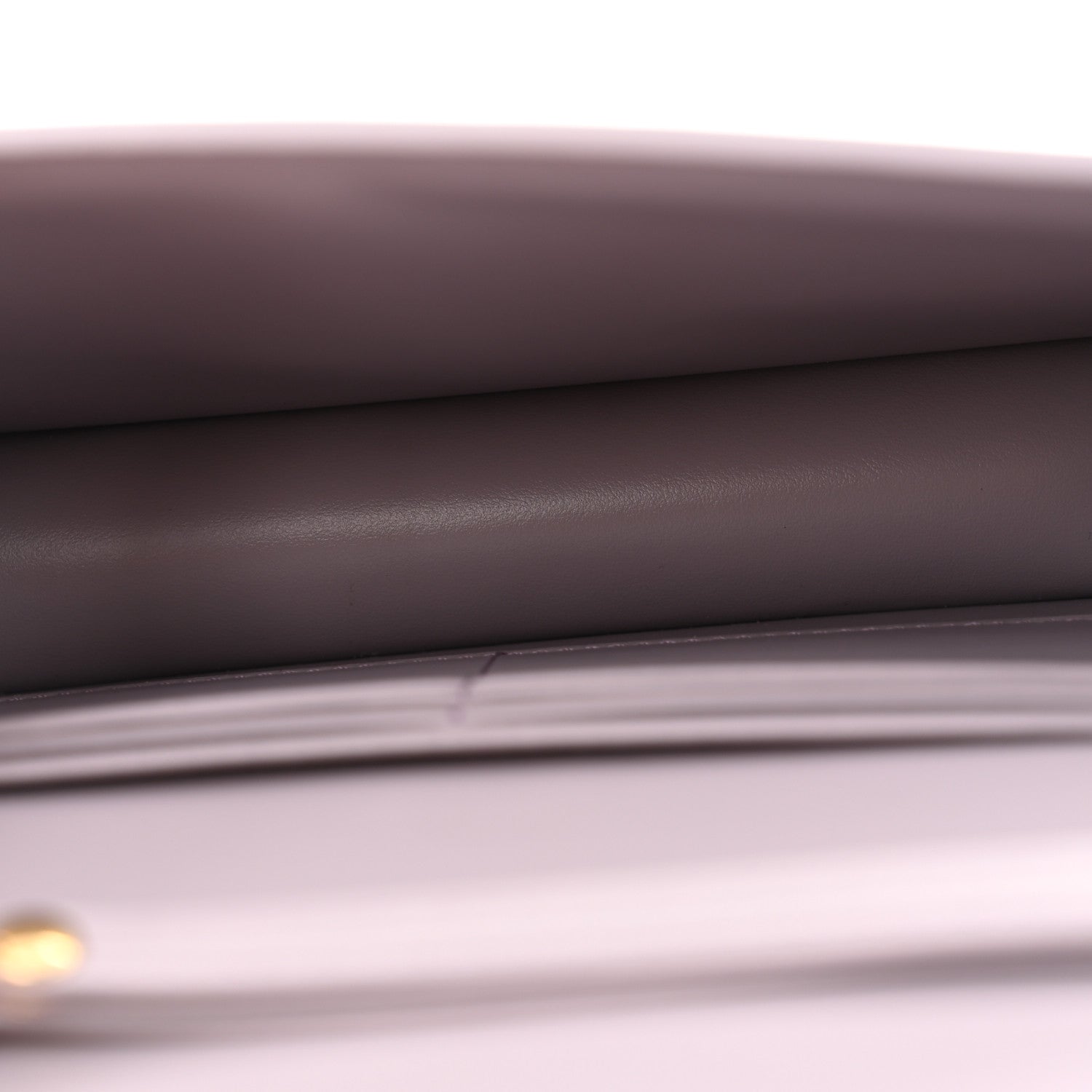 Celine Shiny Calfskin Triomphe Margo Wallet on Chain Light Lavender 5 of 10