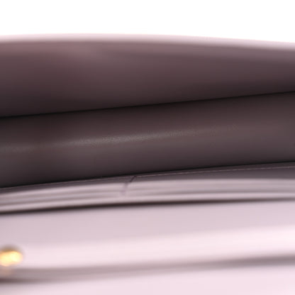 Celine Shiny Calfskin Triomphe Margo Wallet on Chain Light Lavender 5 of 10